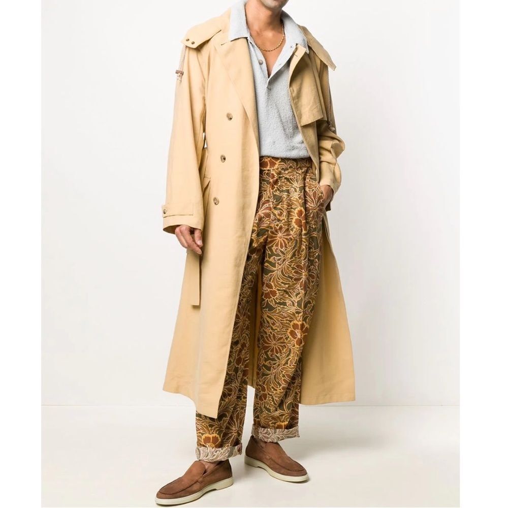 Nanushka Herb Oversized Trench Coat Size XL